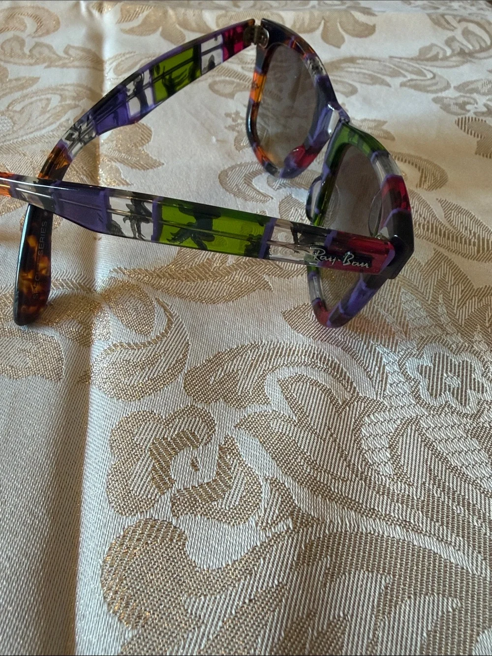 Ray-Ban Multicolor Tortoiseshell Wayfarer Sunglasses
